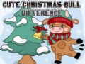 Spel Cute Christmas Bull Difference
