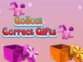 Spel Collect Correct Gifts