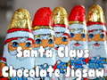 Spel Santa Claus Chocolate Jigsaw
