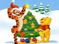 Spel Winnie the Pooh Christmas Jigsaw Puzzle