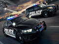 Spel Police Cars Slide Puzzle