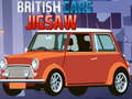 Spel British Cars Jigsaw