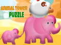 Spel Animal Tower Puzzle