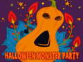 Spel Halloween Monster Party Jigsaw