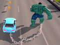 Spel Chained Car vs Hulk 