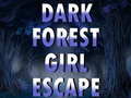 Spel Dark Forest Girl Escape 