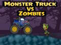 Spel Monster Truck vs Zombies