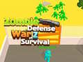 Spel Zombie defense War Z Survival 