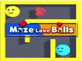 Spel Maze Love Balls