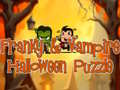 Spel Franky & Vampire Halloween Puzzle
