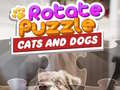 Spel Rotate Puzzle - Cats and Dogs