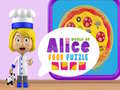 Spel World of Alice Food Puzzle