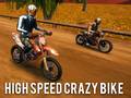 Spel High Speed Crazy Bike