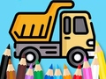 Spel Coloring Book: Dump-Truck