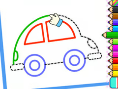 Spel Toddler Drawing: Cute Car