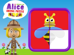 Spel World of Alice Animals Puzzle