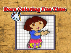 Spel Dora Coloring Fun Time