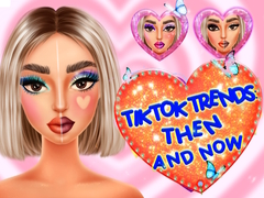 Spel TikTok Trends Makeup Then And Now