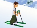 Spel Ben 10 Downhill Skiing