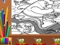Spel Kung Fu Panda Coloring Game