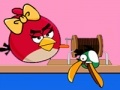 Spel Angry Birds Valentine Fishing