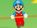 Spel Mario on rope