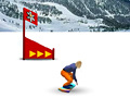 Spel Snowboard slalom