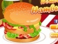 Spel Perfect homemade hamburger