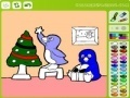 Spel Penguins Coloring Game