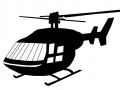Spel Easy helicopter coloring