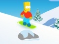 Spel Bart snowboarding