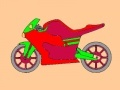 Spel Metal motorbike coloring