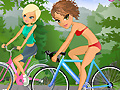 Spel Maria and Sofia Go Biking