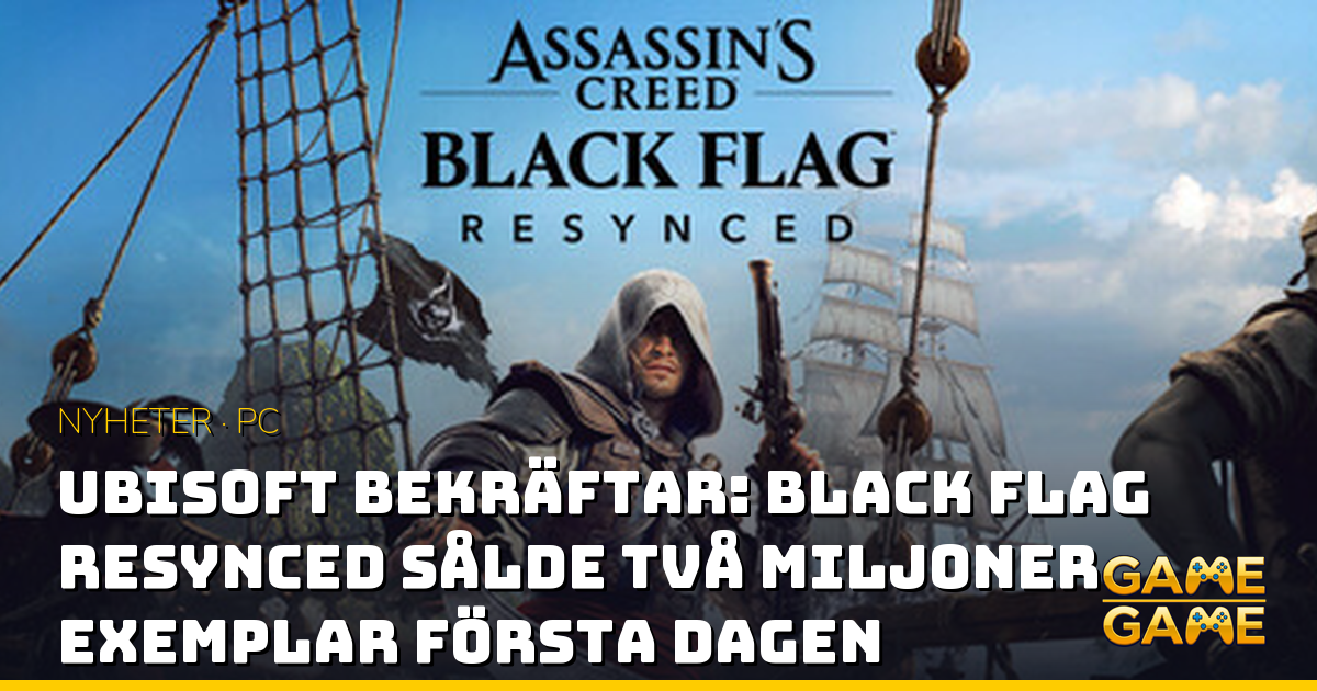 Assassin's Creed Black Flag Resynced, officiell key art