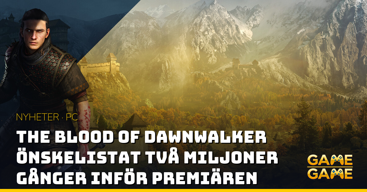 The Blood of Dawnwalker, officiell key art