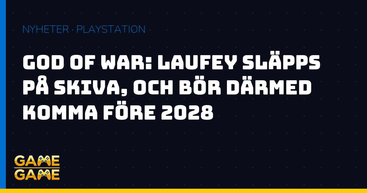 God of War Laufey, nyhetsgrafik från Game-Game