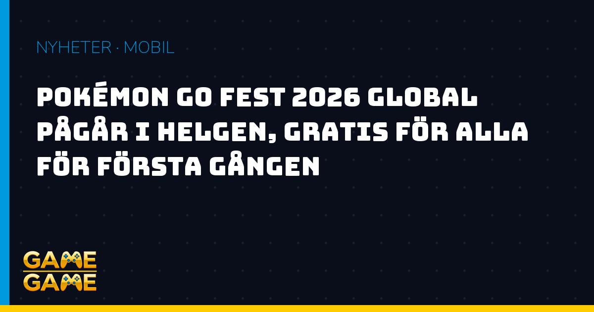 Pokémon Go Fest 2026 Global, nyhetsgrafik från Game-Game