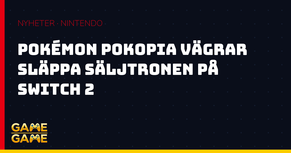 Pokémon Pokopia på Switch 2, nyhetsgrafik från Game-Game