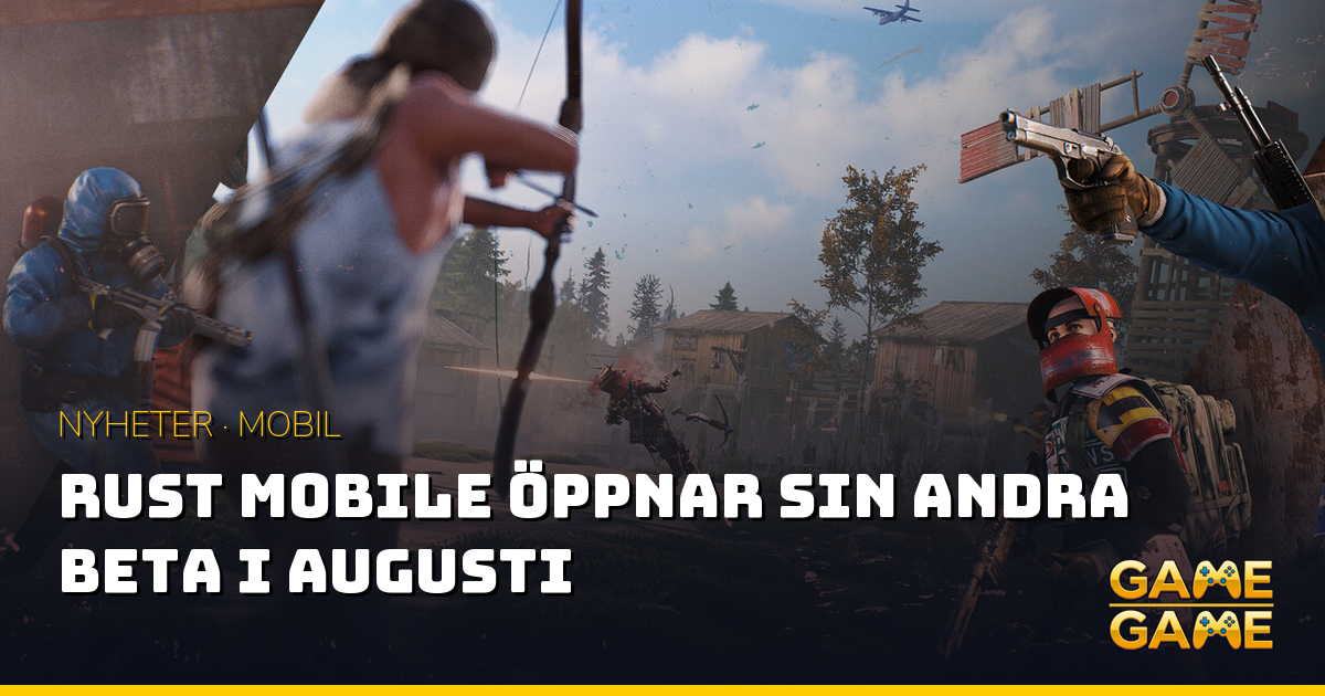 Rust Mobile beta 2, nyhetsgrafik från Game-Game