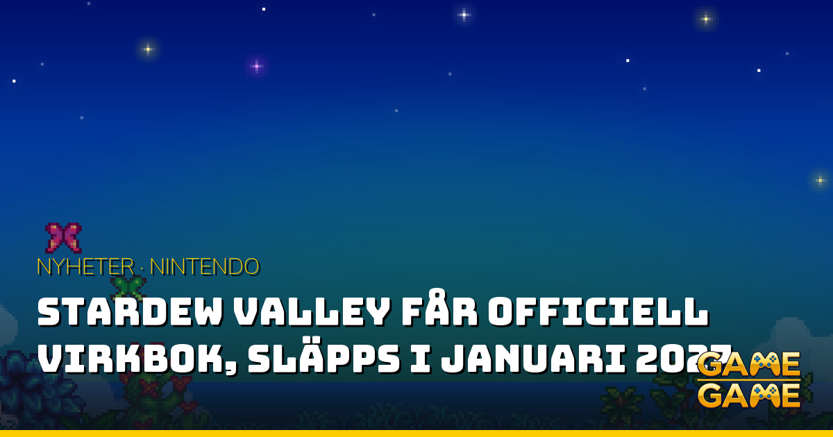 Stardew Valley, officiell key art