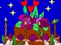 Spel Kid's coloring: Delicious cake