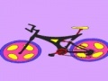 Spel Amazing yellow bike coloring