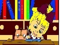 Spel Coloring Masha at school