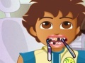 Spel Dora and Diego at dentist