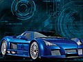 Spel Blue Demon Car