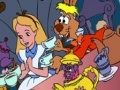 Spel Alice in Wonderland Online Coloring