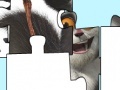 Spel Animals from Madagascar - Puzzle