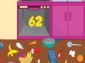 Spel Pregnant Dora cleaning kitchen