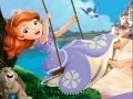 Spel Princess Sofia: A swing in a garden - Puzzles