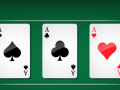 Spel Three Cards Monte 